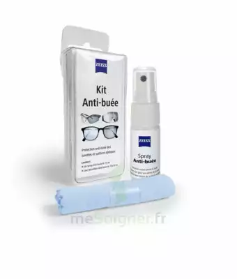 Zeiss Kit Spray Antibuée Fl/15ml + Tissu Microfibres à VILLEMUR SUR TARN
