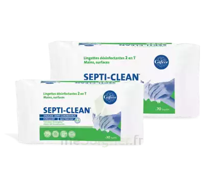 Septi-clean Lingette DÉsinfectante Paquet/70 à VILLEMUR SUR TARN